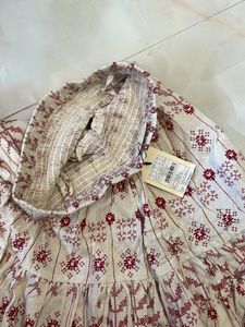 Boho Embroidered Mini Skirt