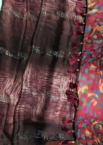 Elegant Printed Saree❤️