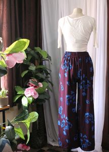 Floral Beach Look Pant