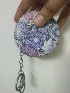 Aesthetic Mirror Key Chain