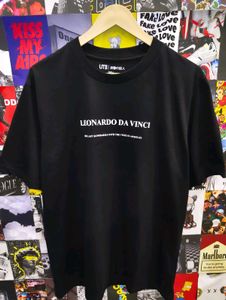 LEONARDO DA VINCI UNISEX BACKPRINTED TEE 🔥❤️‍🔥