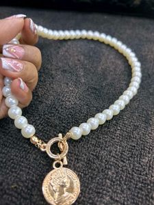 Y2k Pearl Necklace