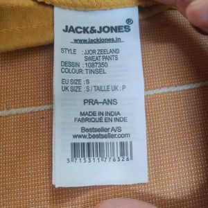 Jack And Jones Joggers In Unique Mustard Color✨🌟