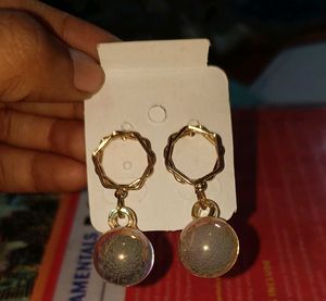 Stylish Geometric Orb Earrings