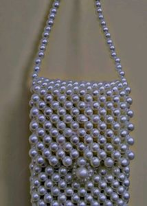 Pearl Beaded Purse