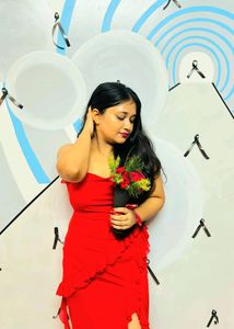 Red Dress From Urbanic By Savana