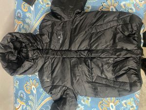 Black Padded Winter Jacket