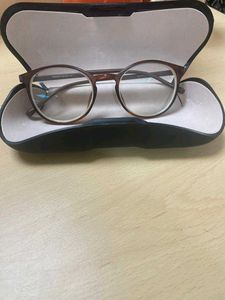 Brown Eyeglasses with Case