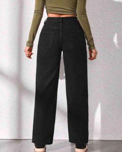 Black Wide Leg Jeans
