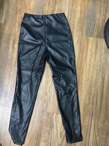 HM Faux Leather leggings