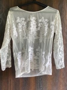 Net Fabric Top