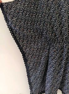 Floral Print Kaftan Top