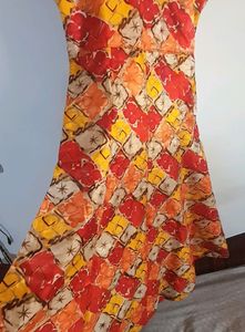 Colorful Frock Gowns Women&#39;s