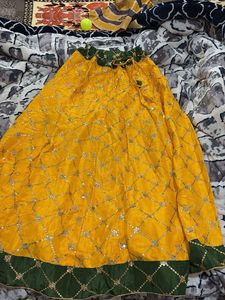Lehnga For Haldi