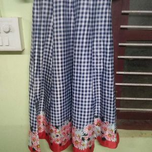 Cute Girls&#39; Checkered Dress