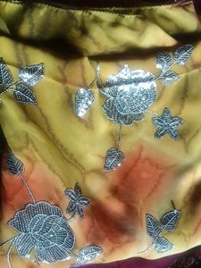 Embroidered Floral Dupatta