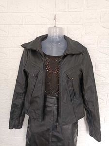 Korean Leather Moto Jacket