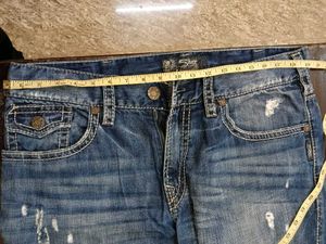 Blue Ripped Jeans