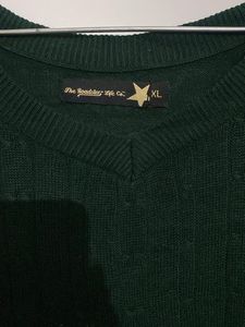 Green Knit Sweater