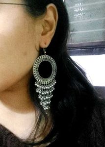 Oxidized Earrings