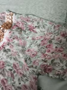 Floral Chiffon Top