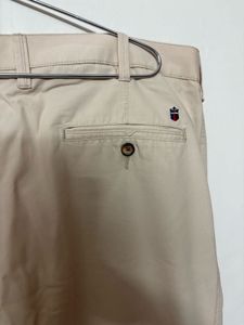 Beige Casual Pants