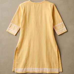 Yello Kurta Set