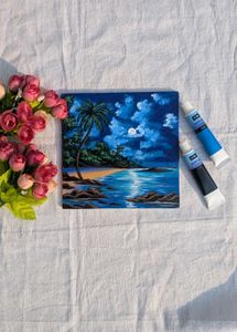 Mini Coastal Painting