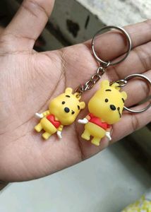 Cute Cartoon Keychains Set Of 12