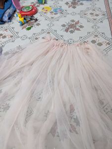 Transparent skirt