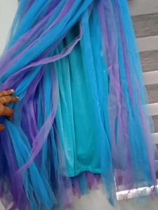 Party Wear Full Length Dress For Girls
