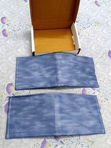 Denim Style Wallet Set - New