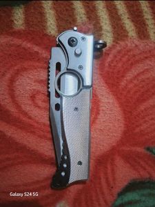 Button Knife For Vegetable Cutting & Camping