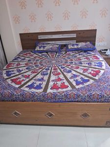 Jaipuri Cotton Printed bedsheets