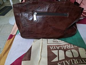 Leather Shoulder Handbag