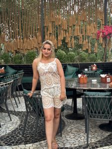 Cute White Co-ord Set