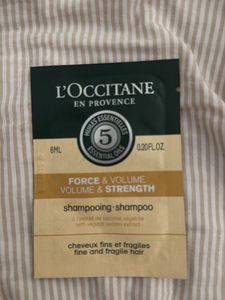 L'Occitane Shampoo Sample