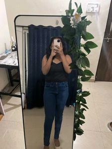 Blue Denim Skinny Jeans