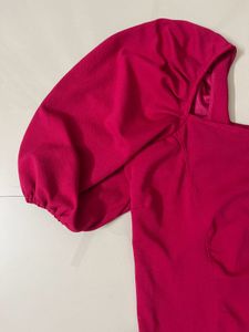 Puffy Sleeve Top