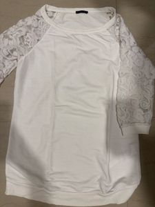 Sisley White Lace Top