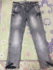 Spykar Grey Denim Jeans
