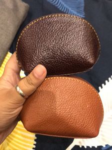 Leather Coin Purses (Set of 2)