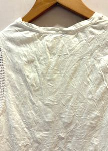 ZARA BEAUTIFUL LACE EMBROIDERED Top