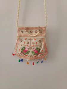 Embroidered Handbag