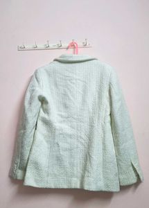 Women  White Beautiful Coat