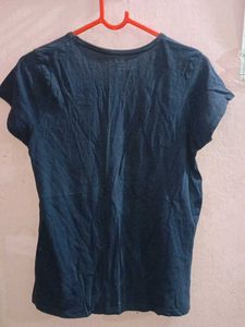 Navy Blue Basic Tee