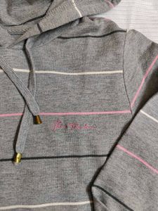 Striped Pullover Hoodie