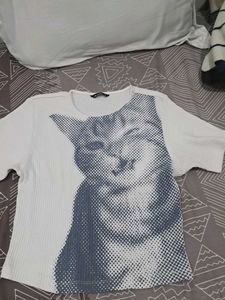 Cool Cat Graphic Tee