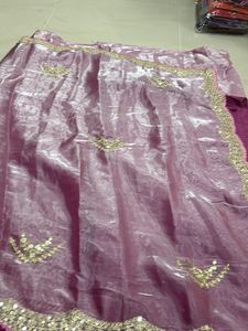 Elegant Purple Saree
