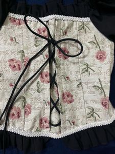 Black Korean Crop top